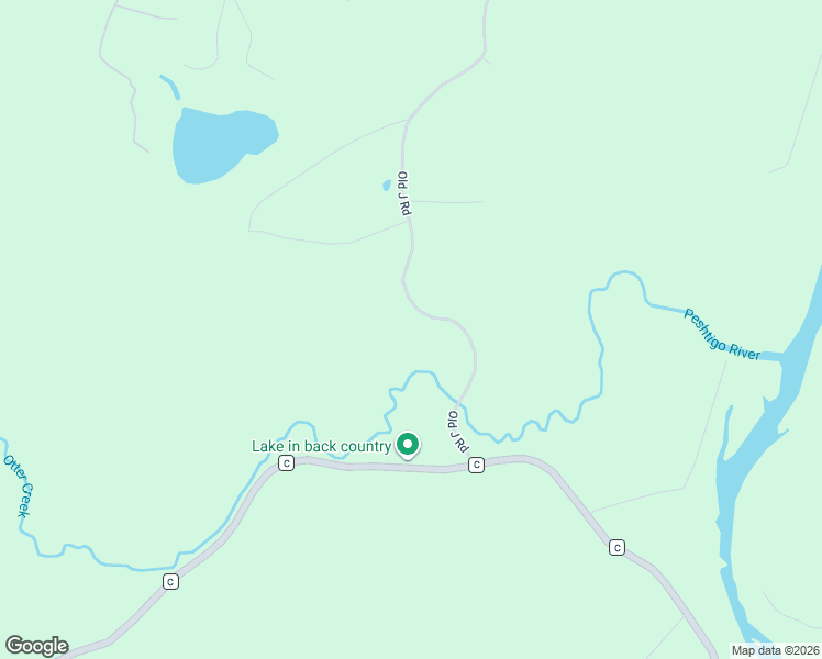 map of restaurants, bars, coffee shops, grocery stores, and more near 12393 Old J Road in Athelstane