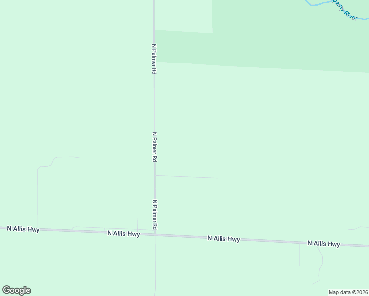 map of restaurants, bars, coffee shops, grocery stores, and more near 2238-2998 North Palmer Road in Onaway