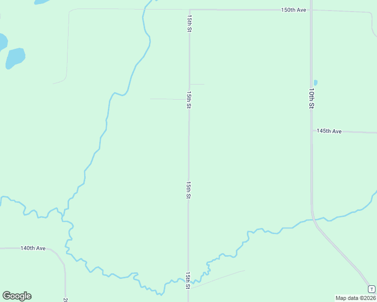 map of restaurants, bars, coffee shops, grocery stores, and more near 15th Street in Turtle Lake