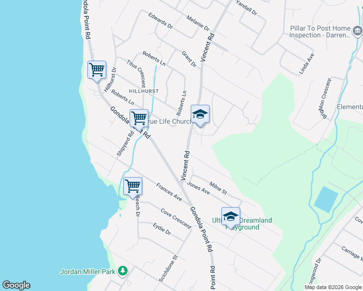 map of restaurants, bars, coffee shops, grocery stores, and more near in Quispamsis