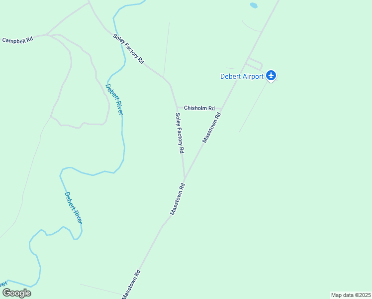 map of restaurants, bars, coffee shops, grocery stores, and more near 38 Soley Factory Road in Debert