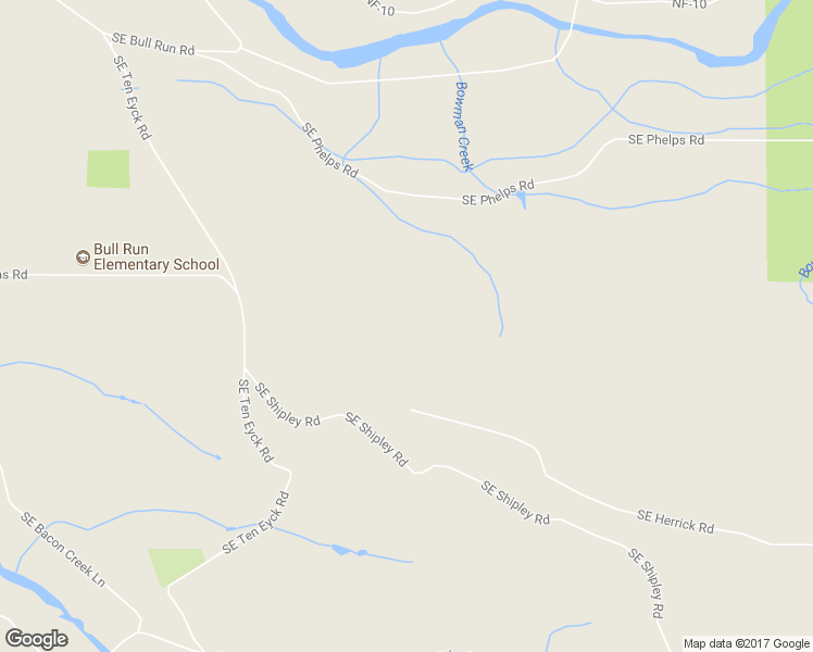 map of restaurants, bars, coffee shops, grocery stores, and more near 43191 Southeast Herrick Road in Sandy