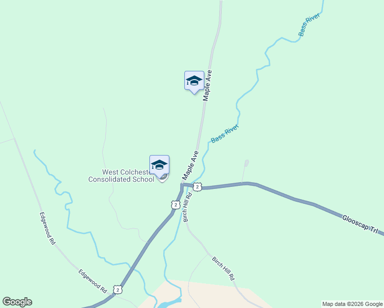 map of restaurants, bars, coffee shops, grocery stores, and more near 55 Maple Avenue in Bass River