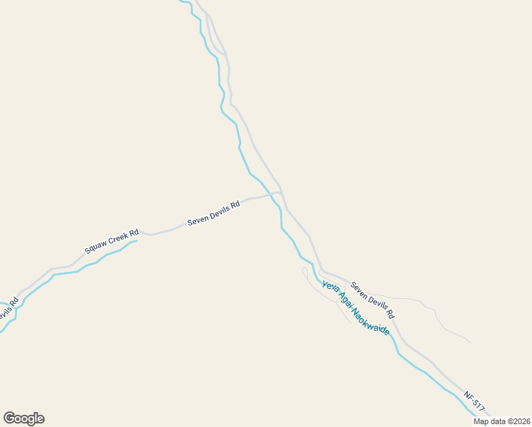 map of restaurants, bars, coffee shops, grocery stores, and more near National Forest Development Road 517 in Riggins