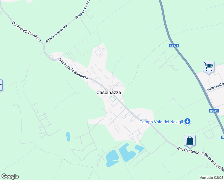 map of restaurants, bars, coffee shops, grocery stores, and more near in Robecco sul Naviglio