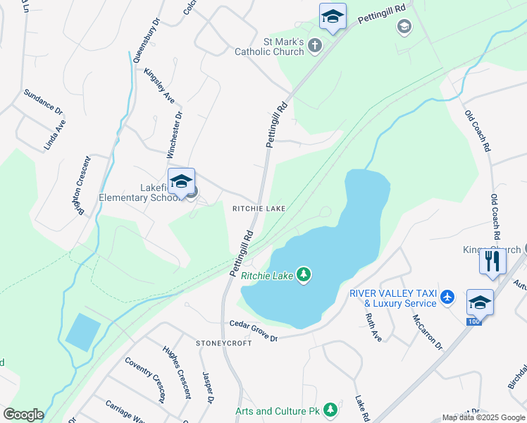 map of restaurants, bars, coffee shops, grocery stores, and more near in Quispamsis