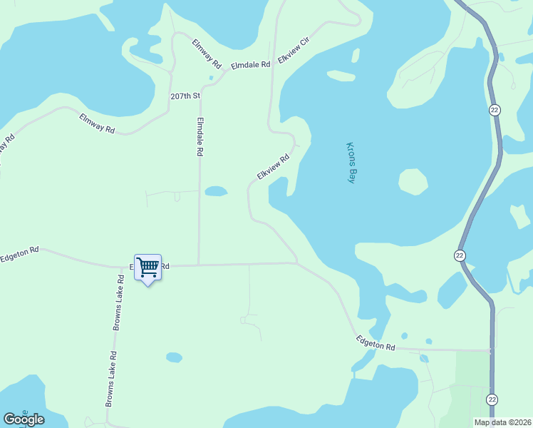 map of restaurants, bars, coffee shops, grocery stores, and more near 20388 Elkview Road in Richmond