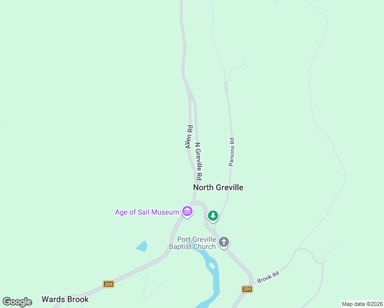 map of restaurants, bars, coffee shops, grocery stores, and more near 171 North Greville Road in Parrsboro