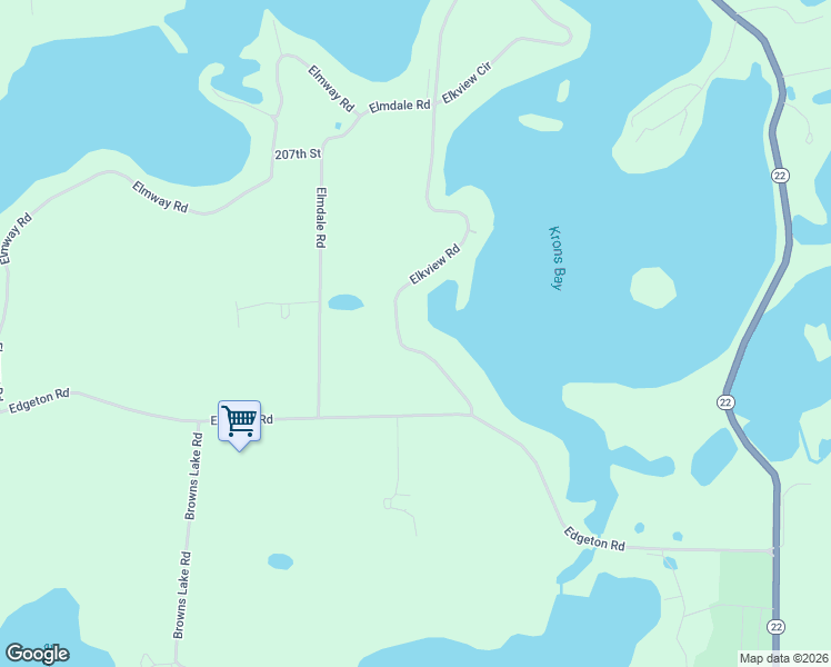 map of restaurants, bars, coffee shops, grocery stores, and more near 20388 Elkview Road in Richmond