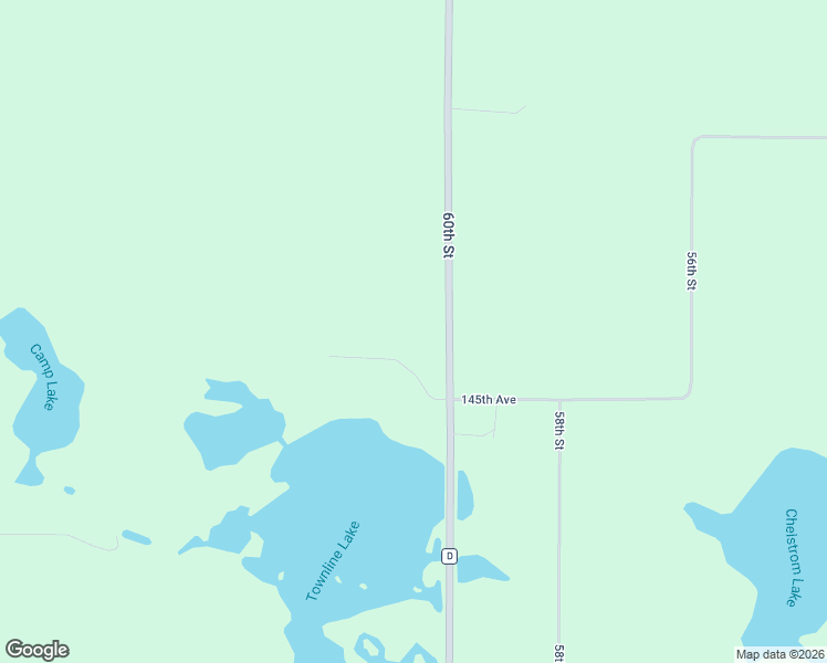 map of restaurants, bars, coffee shops, grocery stores, and more near 145th Avenue in Turtle Lake