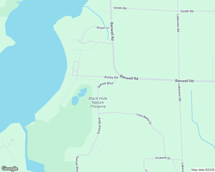 map of restaurants, bars, coffee shops, grocery stores, and more near 6174 Burley Road in Alanson