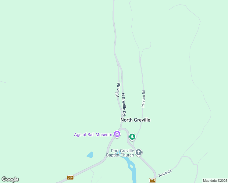 map of restaurants, bars, coffee shops, grocery stores, and more near 171 North Greville Road in Parrsboro