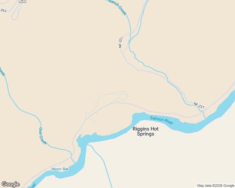 map of restaurants, bars, coffee shops, grocery stores, and more near 1565 Big Salmon Road in Riggins