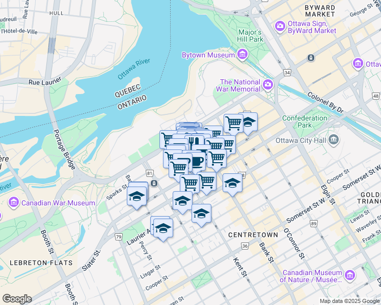 240 Sparks Street, Ottawa ON Walk Score