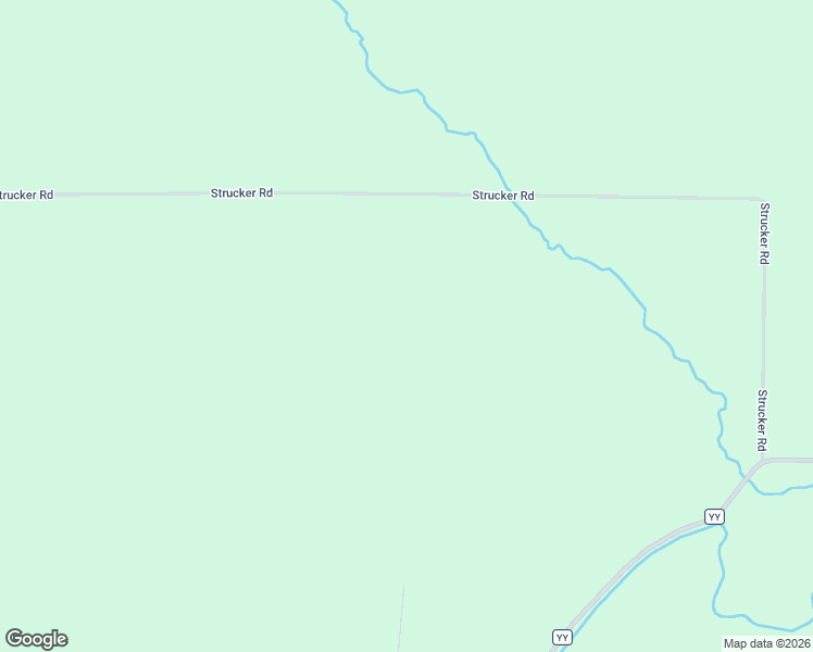 map of restaurants, bars, coffee shops, grocery stores, and more near W585 Strucker Road in Ogema