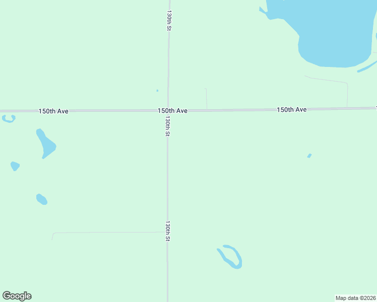 map of restaurants, bars, coffee shops, grocery stores, and more near 1294 150th Avenue in Balsam Lake