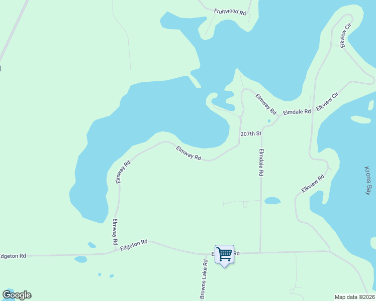 map of restaurants, bars, coffee shops, grocery stores, and more near 21042 Elmway Road in Richmond