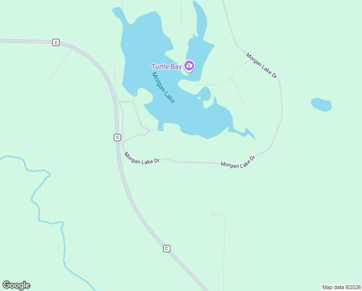 map of restaurants, bars, coffee shops, grocery stores, and more near N12807 Morgan Lake Drive in Wausaukee