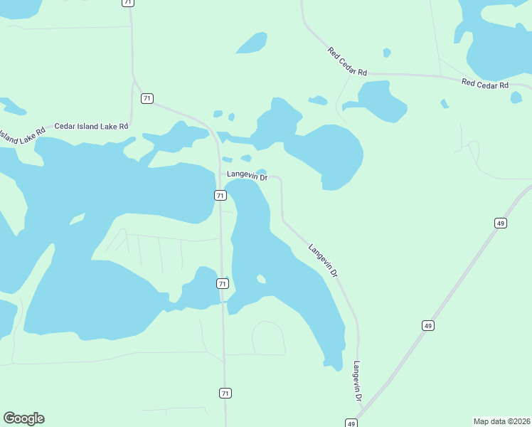 map of restaurants, bars, coffee shops, grocery stores, and more near 20695 Langevin Drive in Richmond