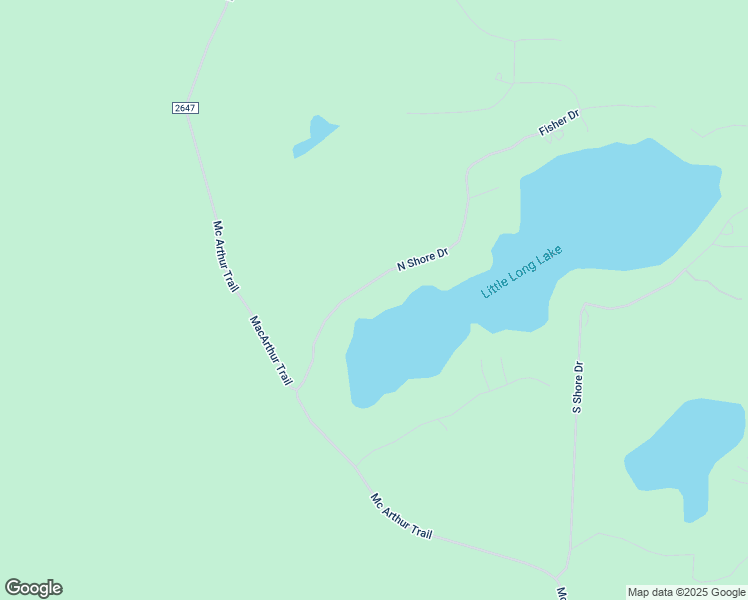 map of restaurants, bars, coffee shops, grocery stores, and more near 6875 North Shore Drive in Wabeno