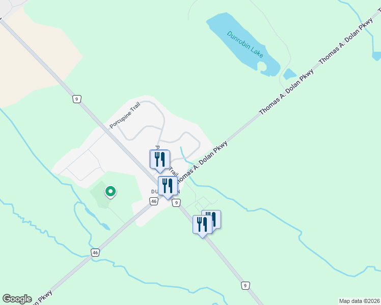 map of restaurants, bars, coffee shops, grocery stores, and more near 121 Grasshopper Lane in Ottawa