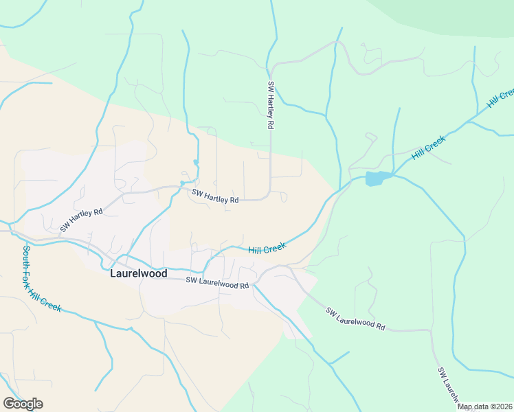 map of restaurants, bars, coffee shops, grocery stores, and more near 38860 Southwest Hartley Road in Gaston