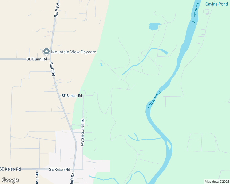 map of restaurants, bars, coffee shops, grocery stores, and more near 38538 Southeast Serban Road in Sandy