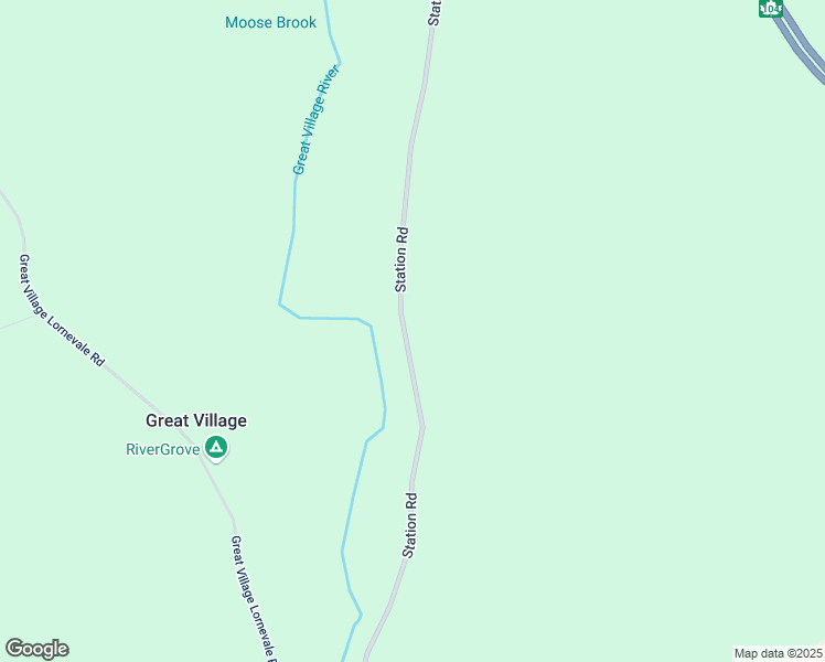 map of restaurants, bars, coffee shops, grocery stores, and more near 277 Station Road in Great Village
