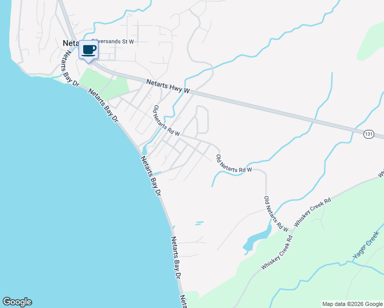 map of restaurants, bars, coffee shops, grocery stores, and more near 2210 Martin Avenue West in Tillamook
