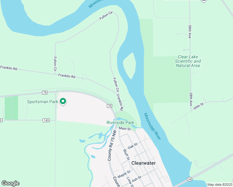 map of restaurants, bars, coffee shops, grocery stores, and more near 14282 Franklin Road in Clearwater