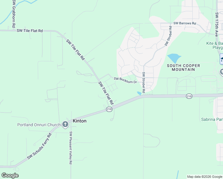 map of restaurants, bars, coffee shops, grocery stores, and more near 19000 Southwest Tile Flat Road in Beaverton