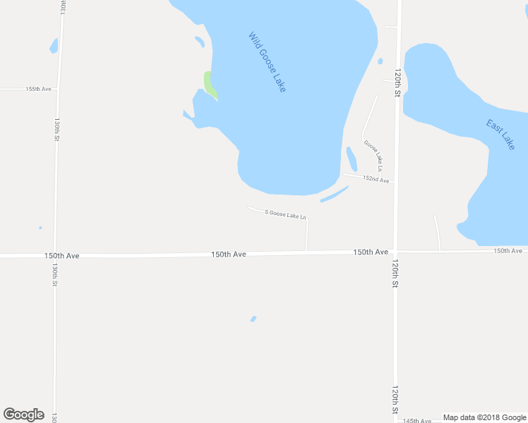 map of restaurants, bars, coffee shops, grocery stores, and more near 1500 South Goose Lake Lane in Balsam Lake