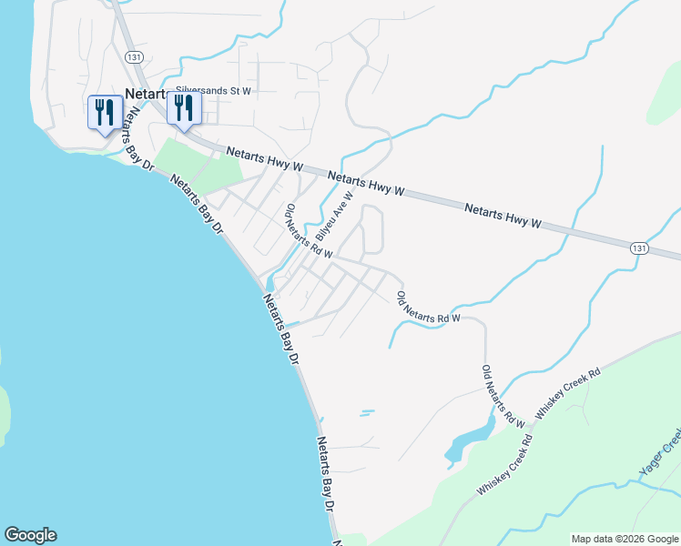 map of restaurants, bars, coffee shops, grocery stores, and more near 2285 Hedlund Avenue West in Tillamook