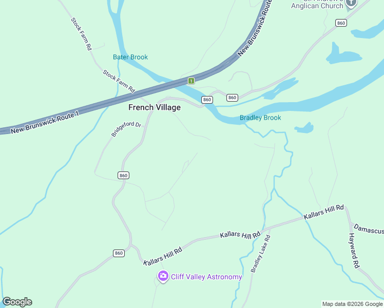 map of restaurants, bars, coffee shops, grocery stores, and more near 49 Sky View Terrace in Quispamsis