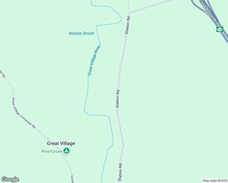 map of restaurants, bars, coffee shops, grocery stores, and more near 339 Station Road in Great Village