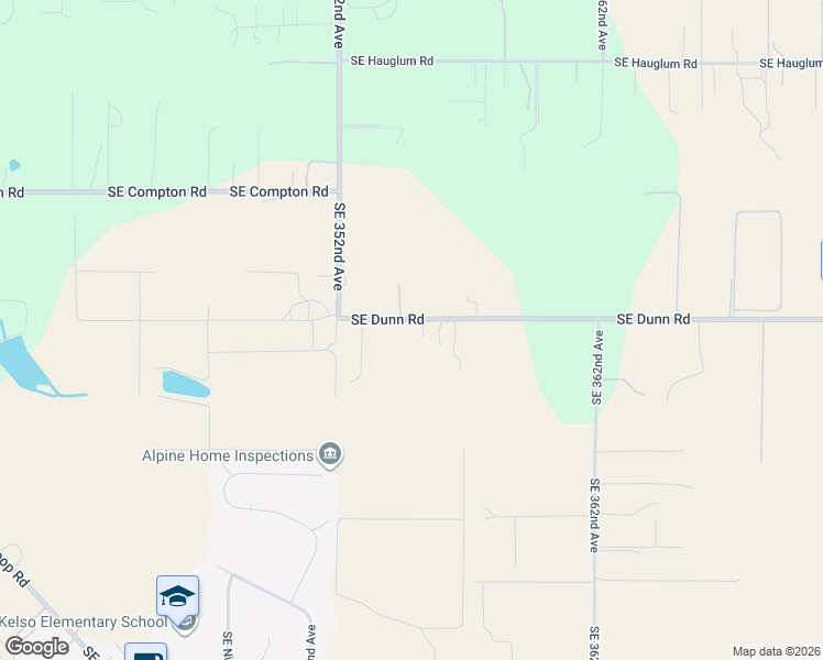 map of restaurants, bars, coffee shops, grocery stores, and more near 35520 Southeast Dunn Road in Boring
