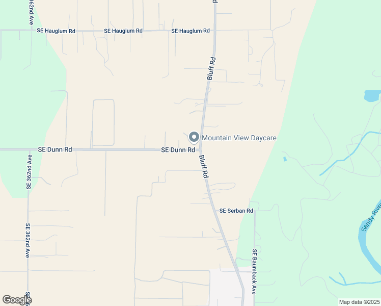 map of restaurants, bars, coffee shops, grocery stores, and more near 37490 Southeast Dunn Road in Sandy