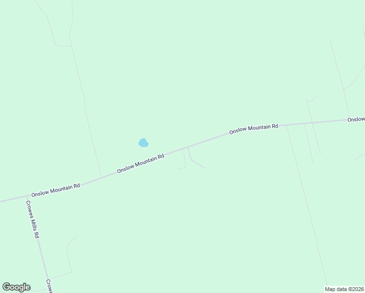 map of restaurants, bars, coffee shops, grocery stores, and more near 487 Onslow Mountain Road in Onslow Mountain