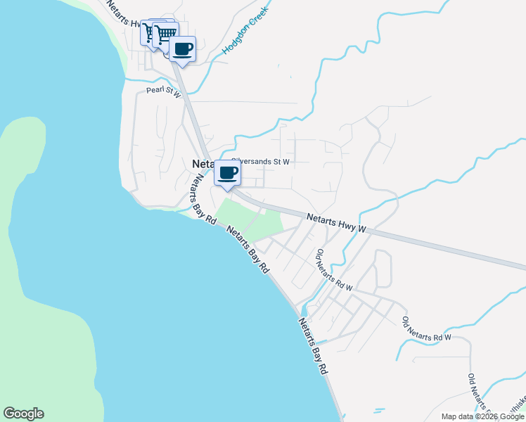 map of restaurants, bars, coffee shops, grocery stores, and more near 4745 Netarts Highway West in Tillamook