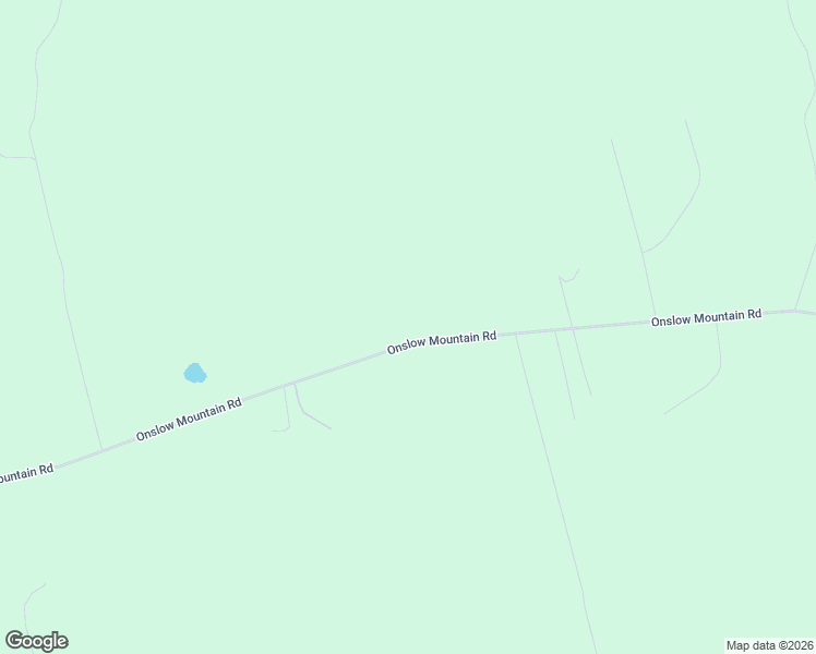 map of restaurants, bars, coffee shops, grocery stores, and more near 575 Onslow Mountain Road in Onslow Mountain