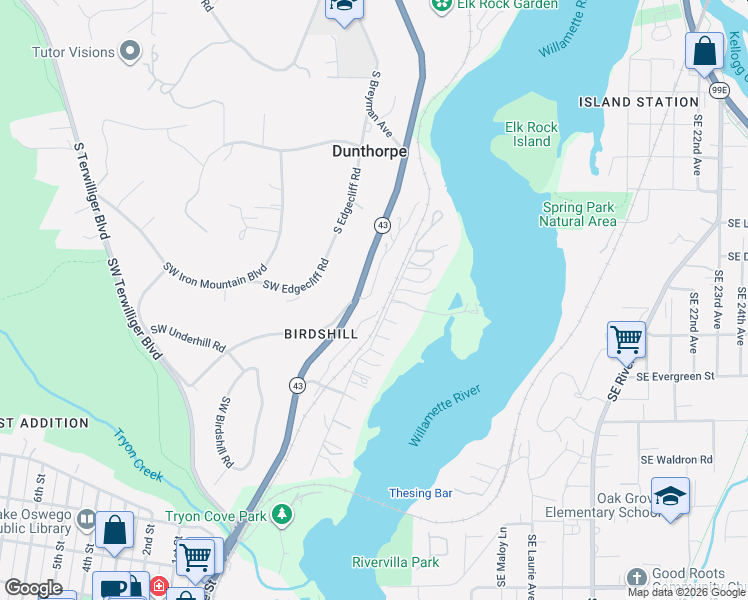 map of restaurants, bars, coffee shops, grocery stores, and more near in 