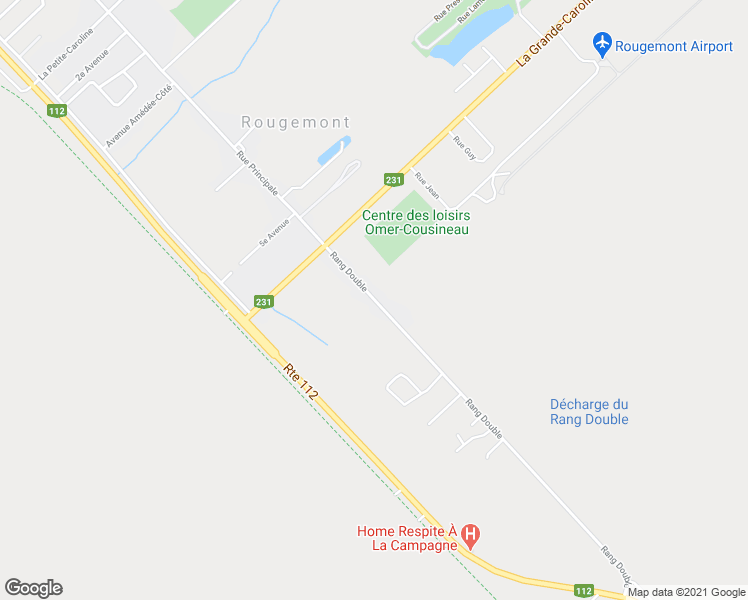 map of restaurants, bars, coffee shops, grocery stores, and more near 1356 Rang Double in Rougemont