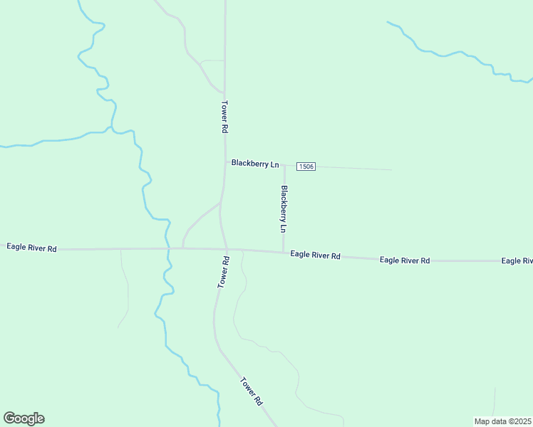 map of restaurants, bars, coffee shops, grocery stores, and more near N12945 Blackberry Lane in Athelstane