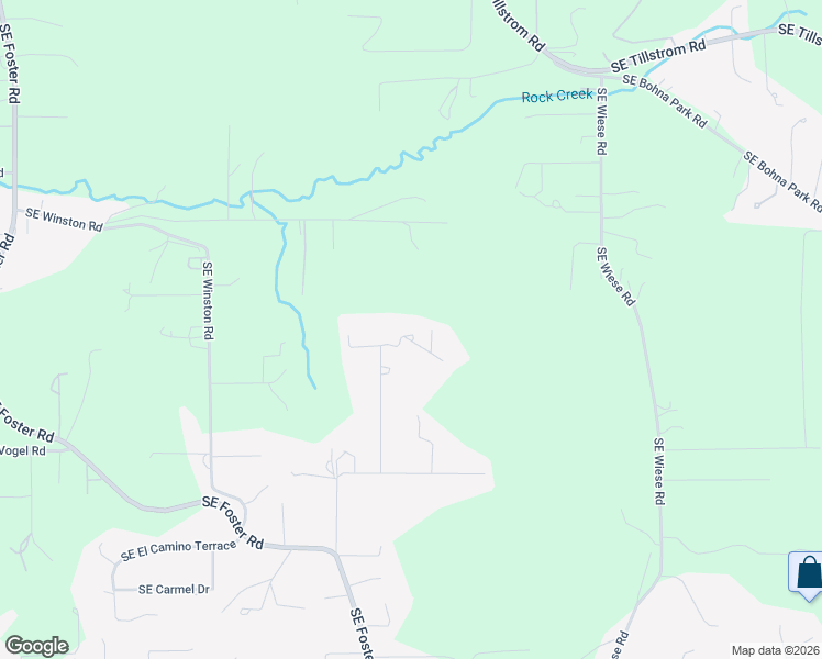 map of restaurants, bars, coffee shops, grocery stores, and more near 12585 Southeast 199th Drive in Damascus