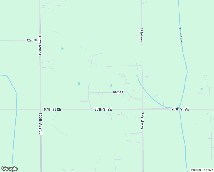 map of restaurants, bars, coffee shops, grocery stores, and more near 16920 96th Street in Becker