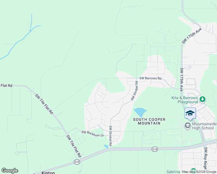 map of restaurants, bars, coffee shops, grocery stores, and more near 12150 Southwest Trask Street in Beaverton