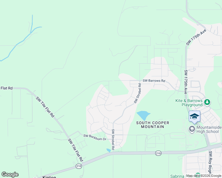 map of restaurants, bars, coffee shops, grocery stores, and more near 12140 Southwest Trask Street in Beaverton