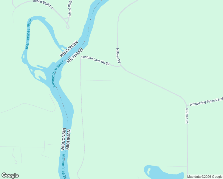 map of restaurants, bars, coffee shops, grocery stores, and more near Santosa Trail in Stephenson
