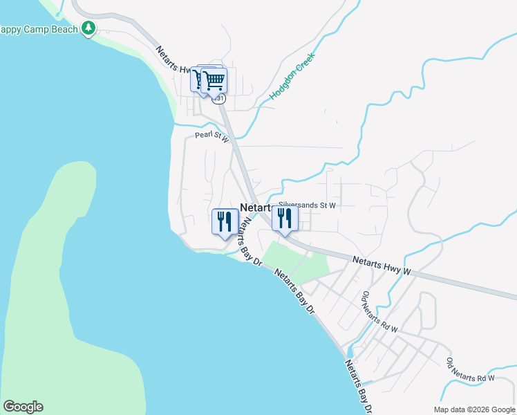 map of restaurants, bars, coffee shops, grocery stores, and more near in Netarts