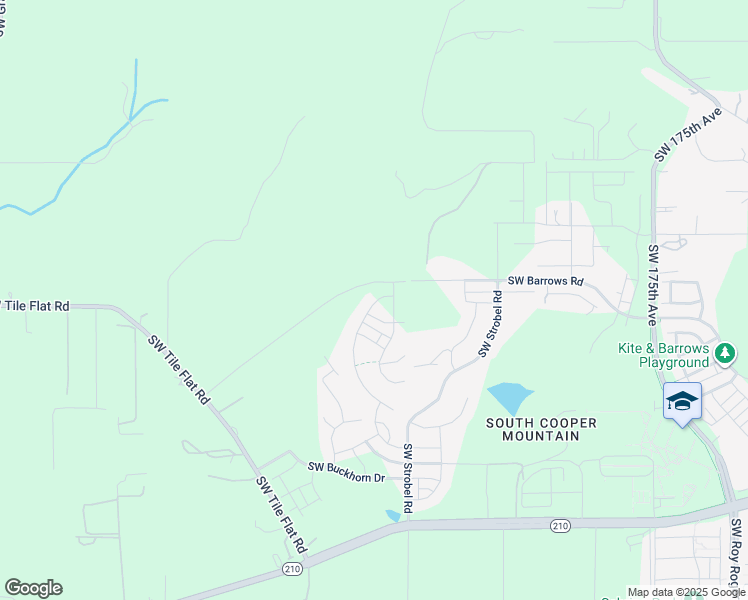 map of restaurants, bars, coffee shops, grocery stores, and more near 18485 Southwest Scholls Ferry Road in Beaverton